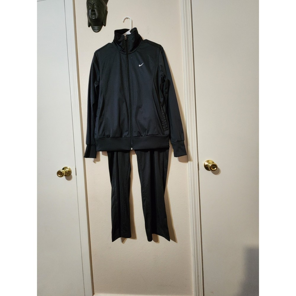 Vintage Nike The Athletic Department Track Suit Black/White women's size XL